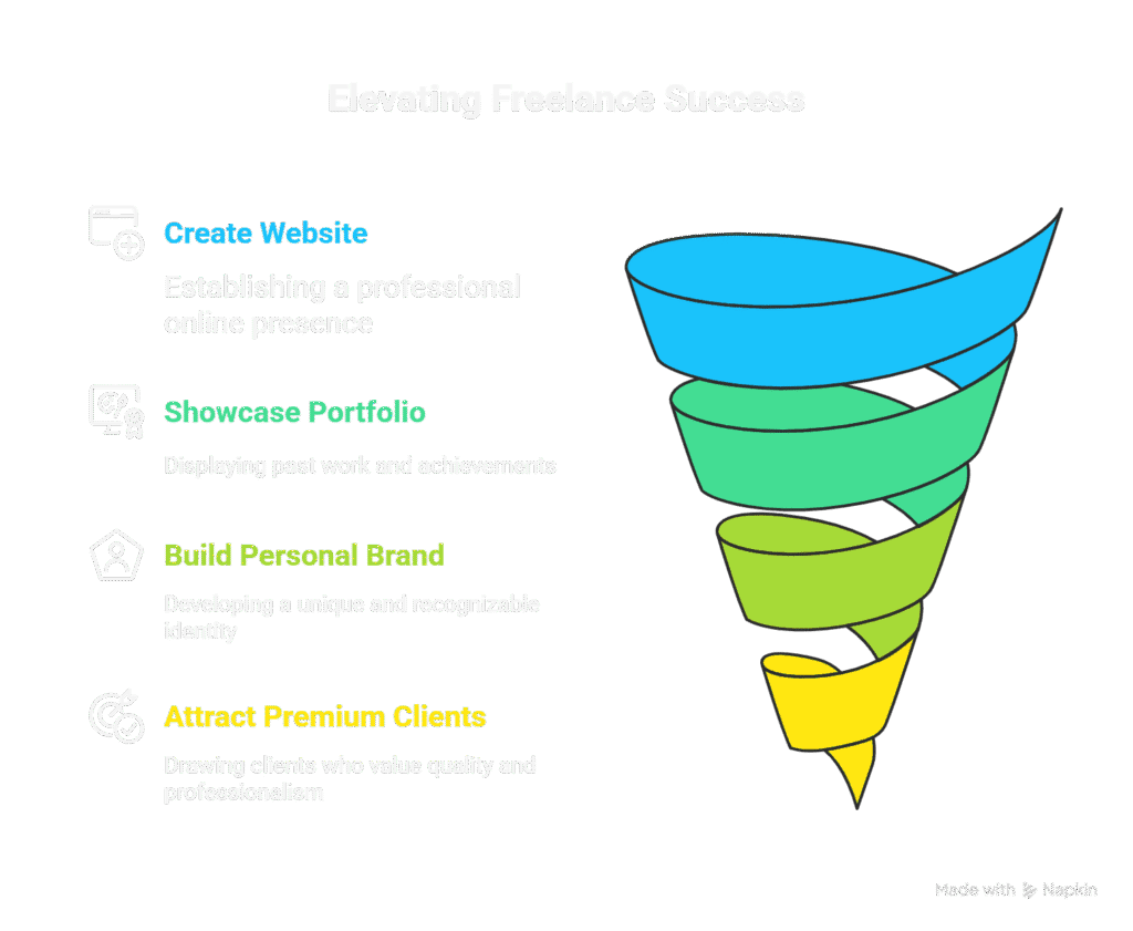 How Your Personal Freelance Website Attracts Premium Clients