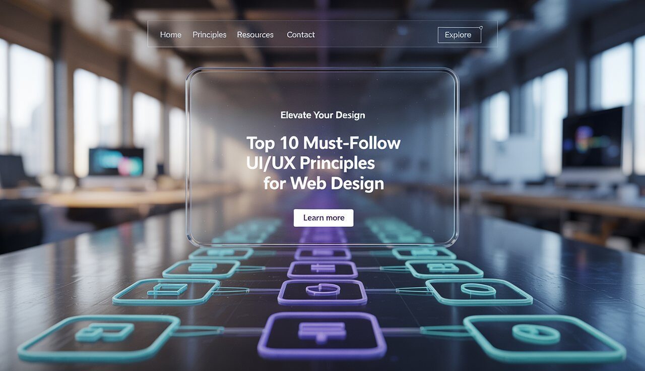Top 10 Must-Follow UI/UX Principles for Stellar Web Design